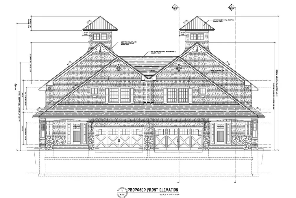 duplex blue print